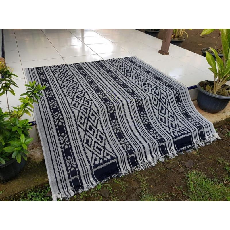 Kain Tenun Toraja Hitam Terbaru Tebal Promo
