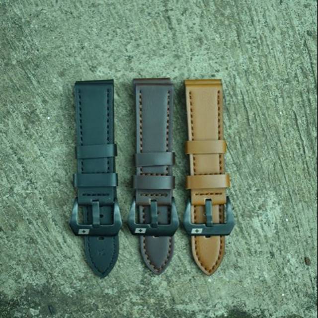 swiss army tali kulit leather strap watch 22mm 24mm 26mm