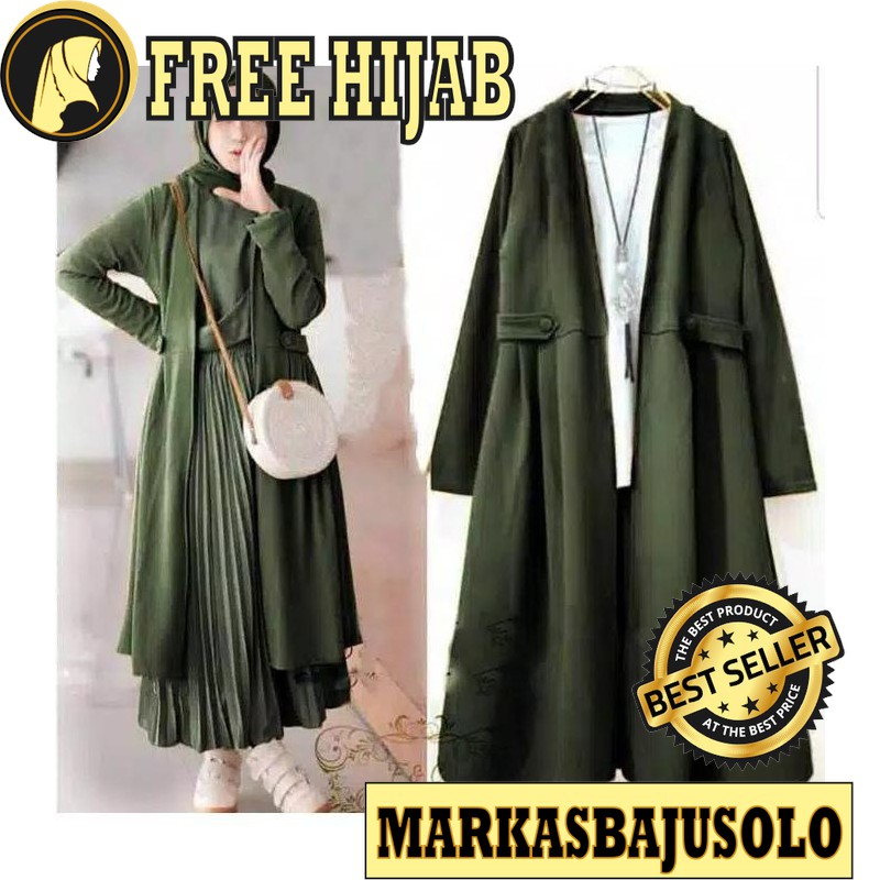 BIG VIKA  WOLFIS BSW BLAZER CARDI CARDIGAN CARDY OUTER / CARDIGAN WANITA PANJANG RAJUT MOTIF BATIK