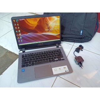 Jual Laptop Asus Vivobook Max A407M Intel Celeron N4000 Ram 4gb Hdd 1Tb   