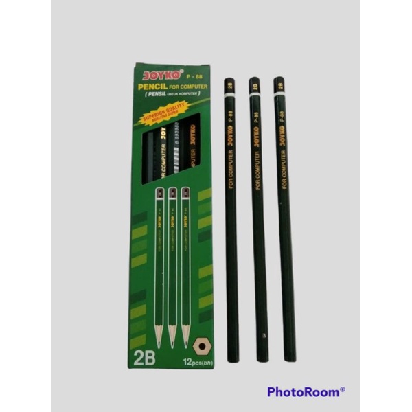 

Joyko P-88 pensil kayu untuk komputer (2B)