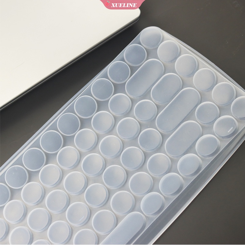 Film Pelindung Keyboard Logitech POP Key Bahan Silikon Transparan Tahan Debu