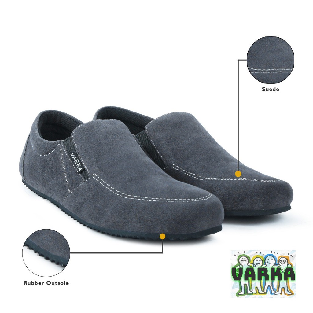 Sepatu Varka Slip On Dan Loafer V 709