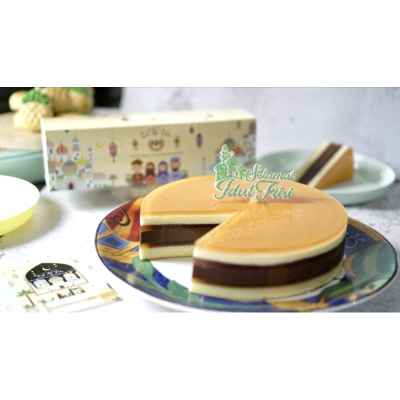 

Pudding Lapis Surabaya / Pudding Coklat Vanilla / Pudding Moka