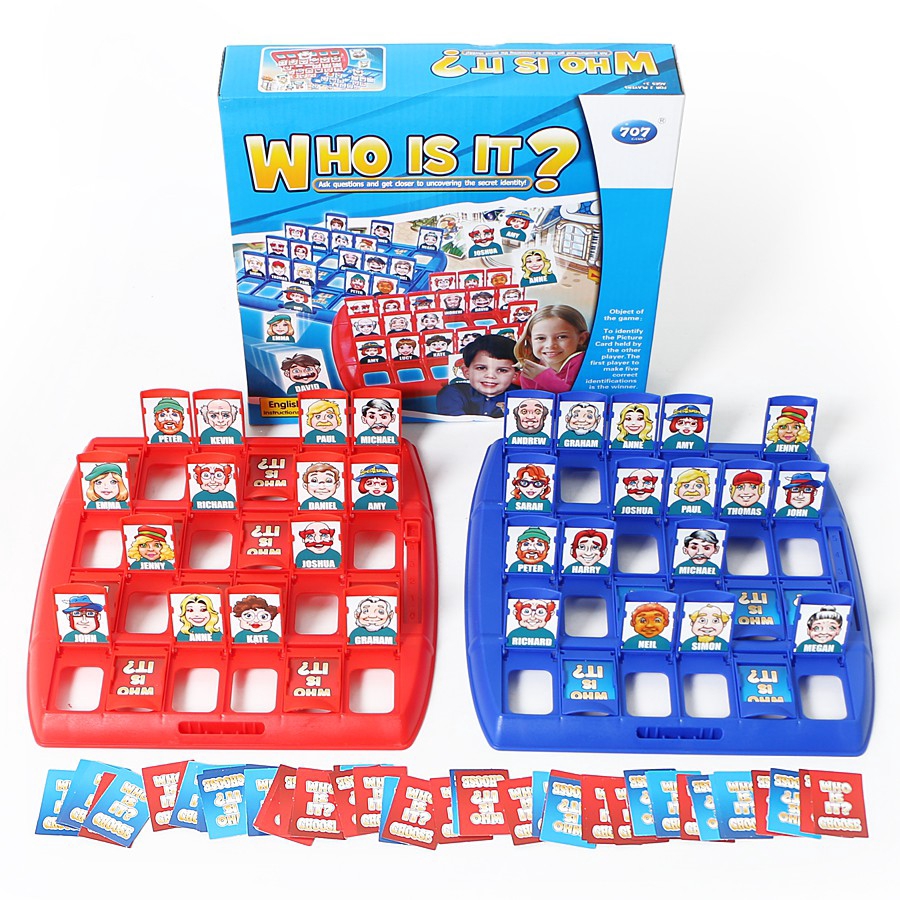 Mainan Board Game Who Is It Klasik Untuk Hadiah Anakkeluarga