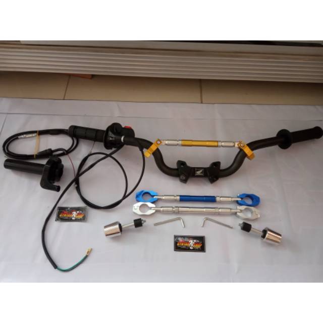 Paket Stang cb150r led ori baru