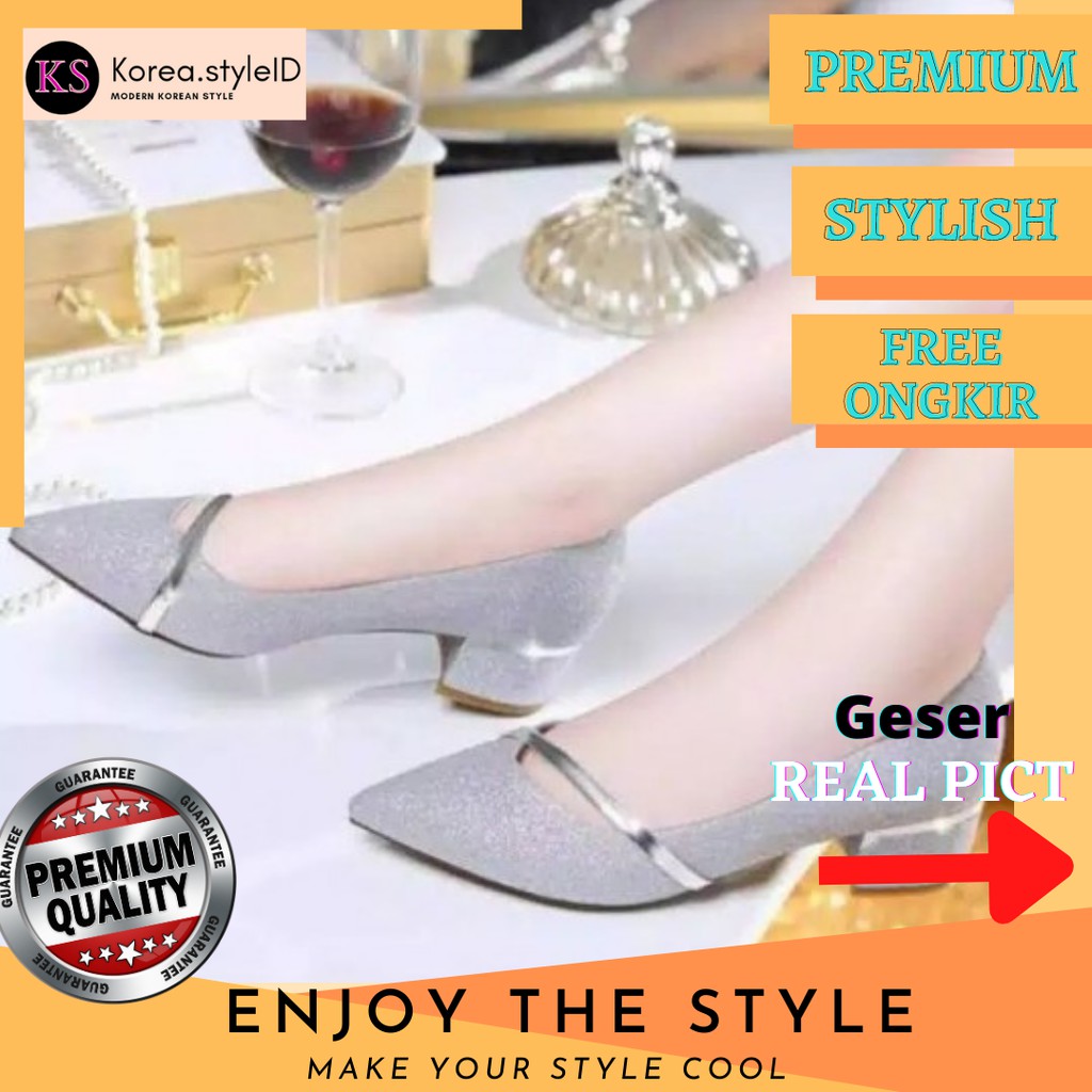 Flatshoes modern glow murah | sepatu hak tahu wanita | flat shoes wanita murah | flatshoes hak murah