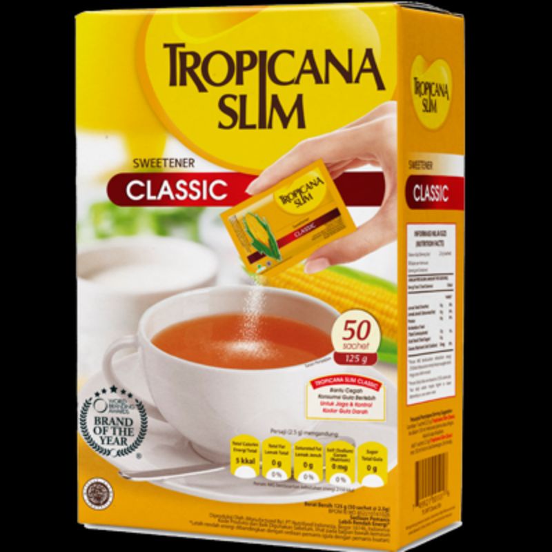 

Tropicanna Slim Classic 50's, per 1 kotak