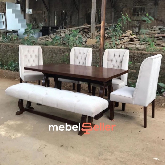 Set Meja Makan Minimalis - Meja Makan Minimalis