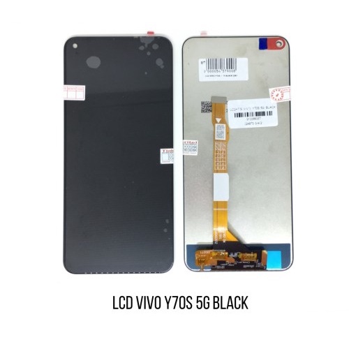 Layar LCD TS Touchscreen Fullset VIVO Y70S 5G BLACK