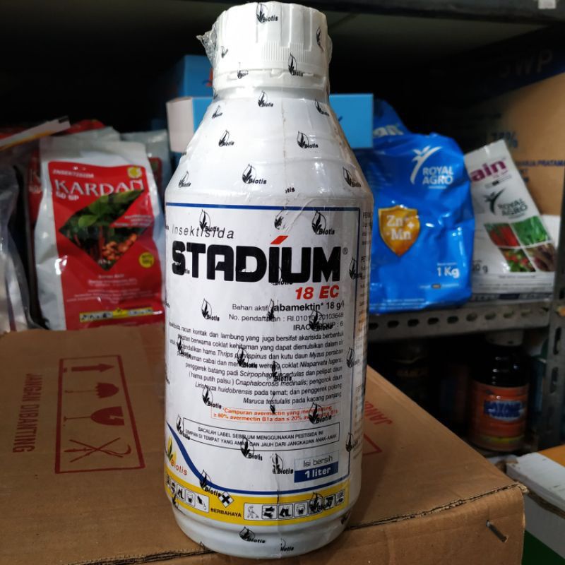 Stadium 1liter dan 500ml abamektin18 ec stadium 1liter dan 500ml insektisida sundep slendep wereng