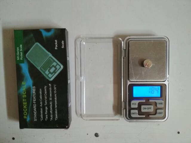 Timbangan emas/kopi skala kecil atau micro digital 0.01 gram kapasitas 200 gram