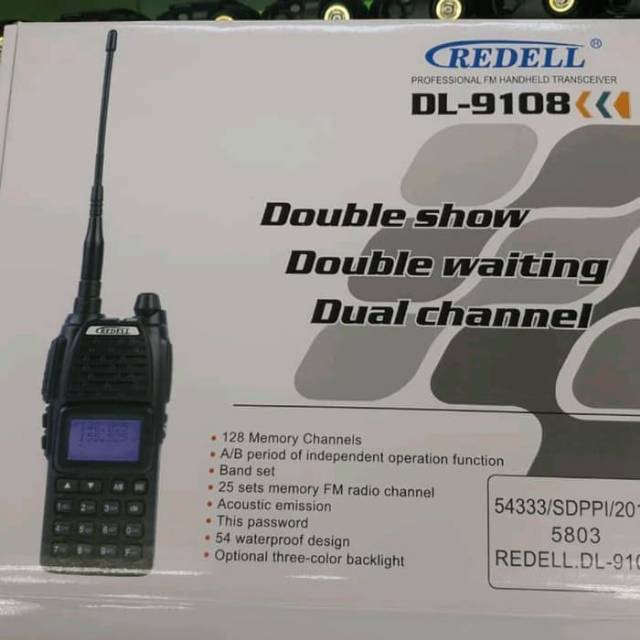 HT REDELL DL-9108 DUALBAND PENGANTI 8108