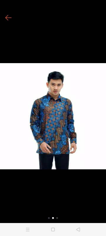 Batik Pria Seragam Batik Hem 001 Batik Pekalongan