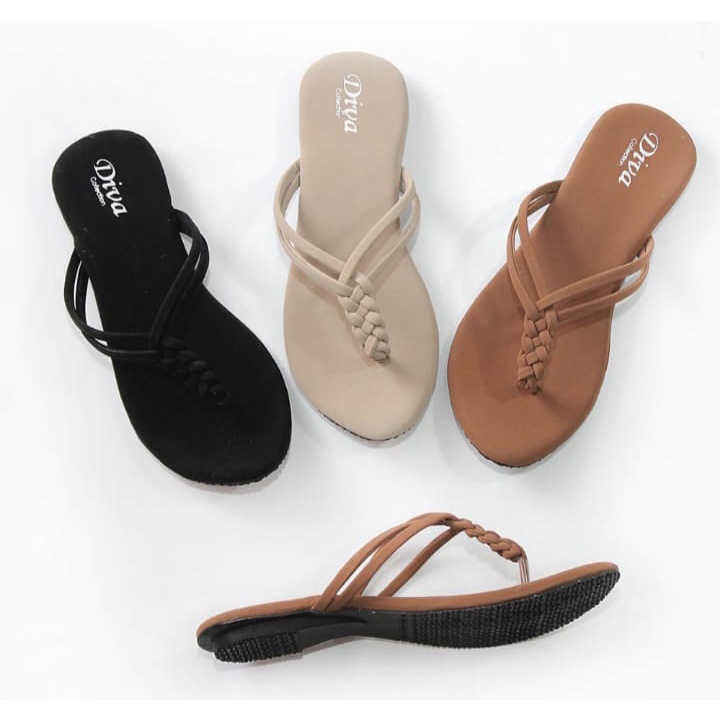 SANDAL JEPIT WANITA SOL TALI KEPANG DEPAN 01