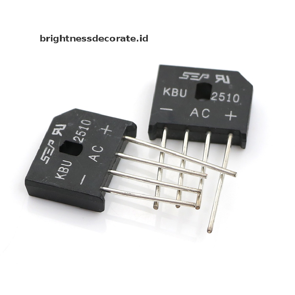 5pcs Dioda Bridge Rectifier 25A 1000V KBU2510