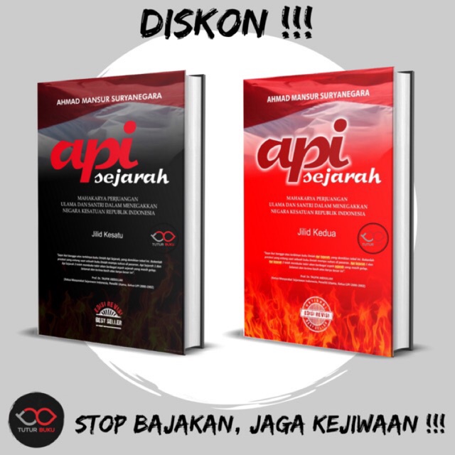 Buku Api Sejarah Mahakarya Perjuangan Ulama Dan Santri 1 Set 2 Jilid