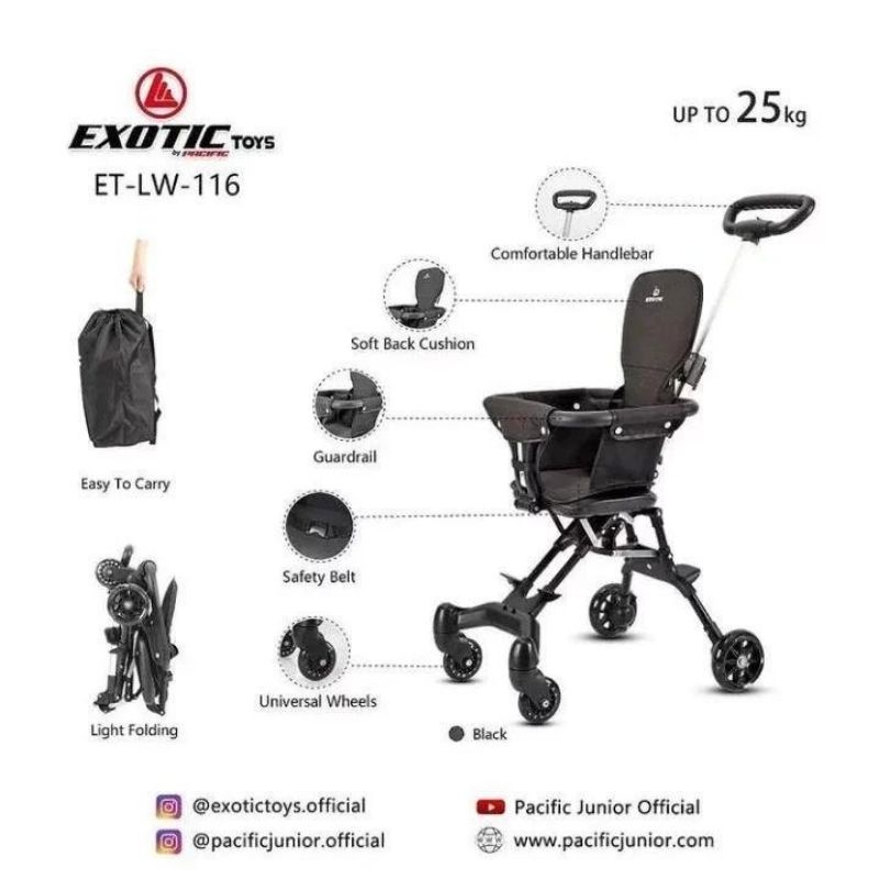 stroler exotic ET LW 116