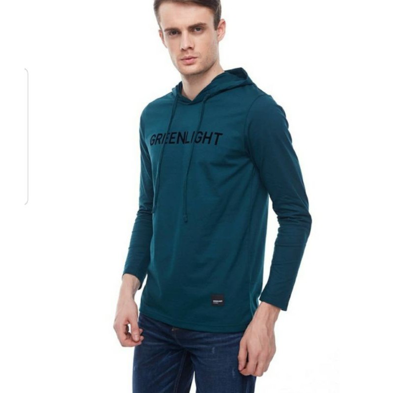 Kaos hoodie greenlight original