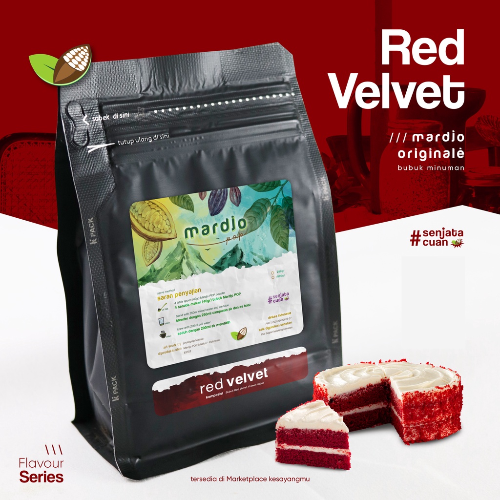 

Powder Red Velvet 1kg