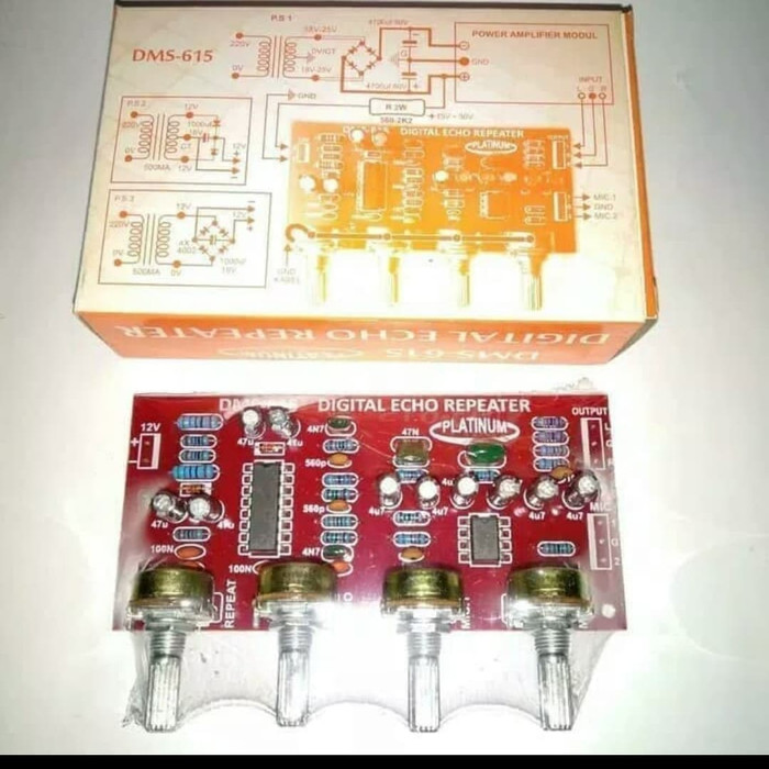 Kit Tone Digital Echo Repeater DMS-615 / DMS 615