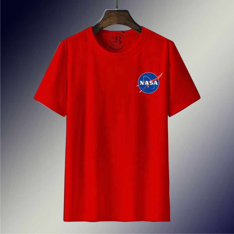 kaos pria distro Nasa Baju pria dan wanita lengan pendek baju atasan cowok dan cewek Tshirt pria wanita dewasa