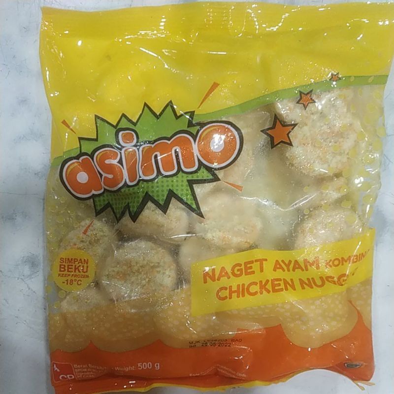 

Asimo naget ayam 500 g