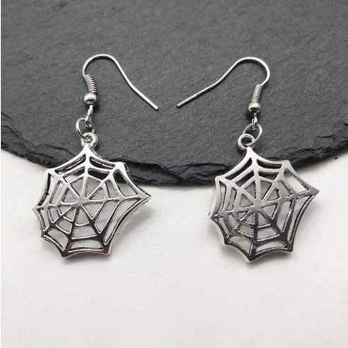 Anting Desain Laba-Laba Gaya Eropa Dan Amerika Untuk Halloween