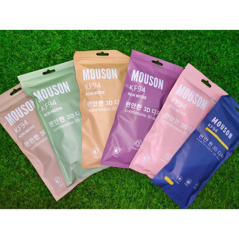 masker kf 94 mouson warna