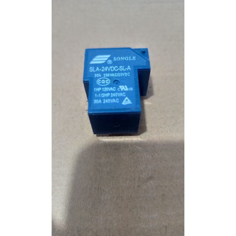 relay songle 5pin 24v