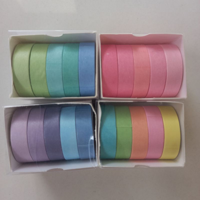 

Washi Tape Macaroon colors