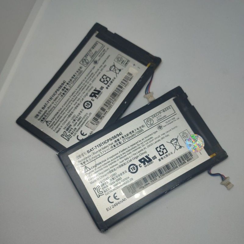 BATERAI BATTERY BATRE ACER TAB BAT-715 ORIGINAL