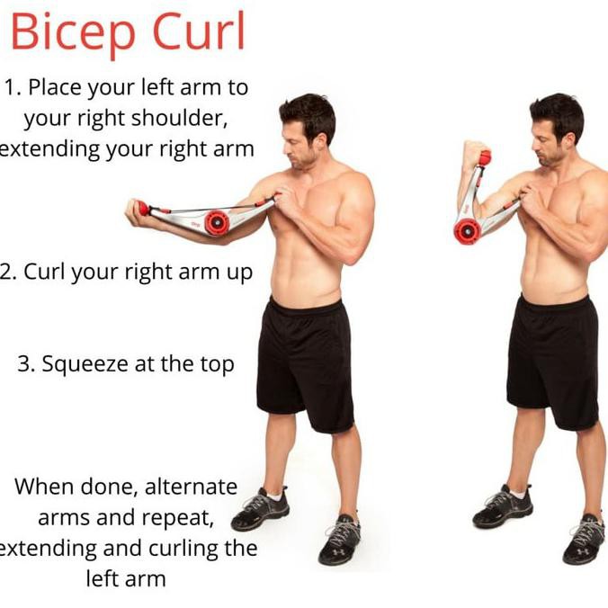 D OYO DOUBLE FLEX SPIRA FLEX NOVA HOME GYM ALAT FITNESS OLAH RAGA RUMAH