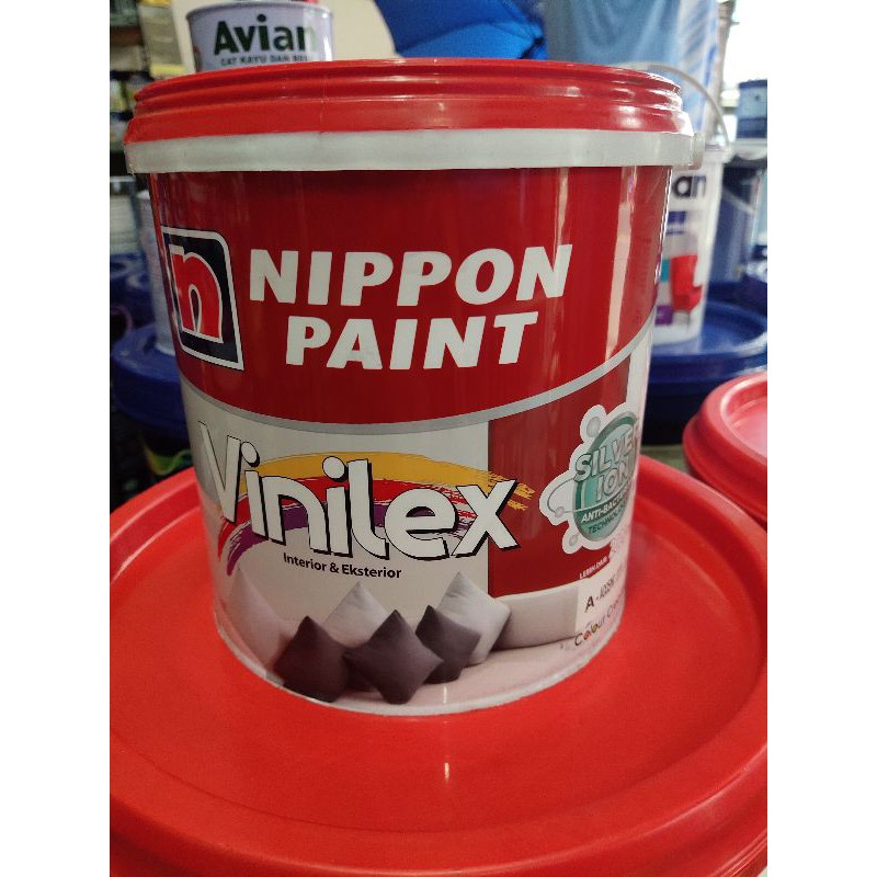 Cat Tembok Vinilex Silver Ion 5kg "Warna Tinting"