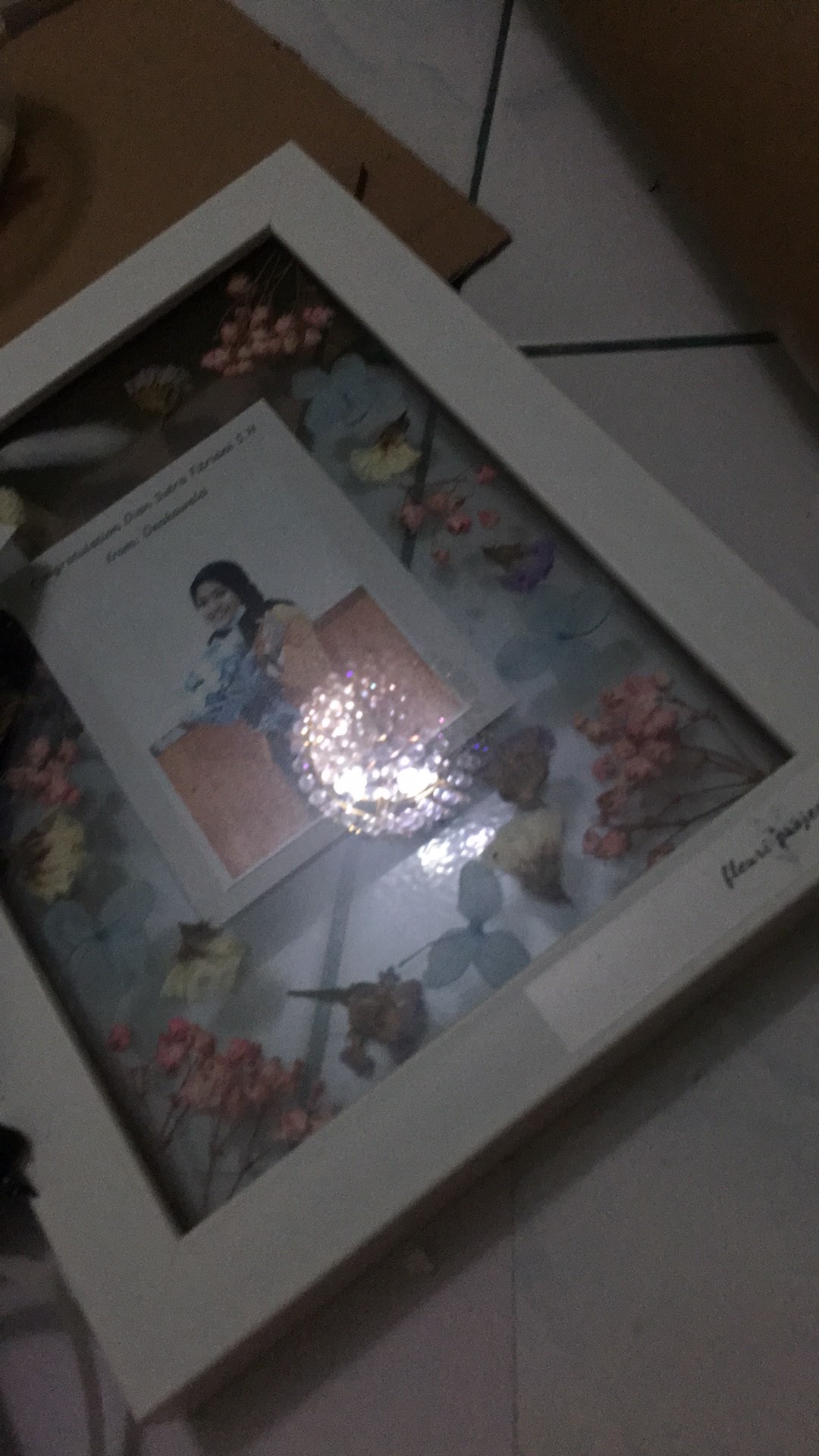 Neoframe - Bingkai Foto / Floating Frame Double Glass 5r Dan 6r