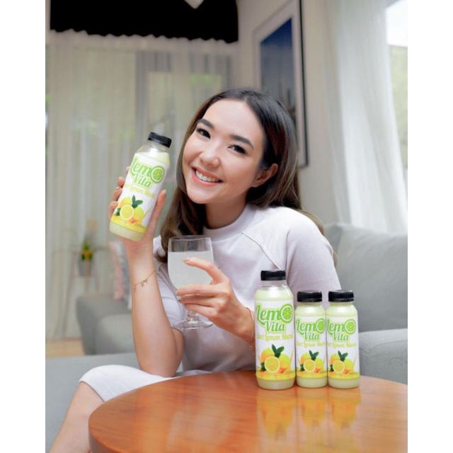 BPOM 500ml Lemovita Fresh Sari Lemon Jus Lemon Murni 100% Jus Halal Alami