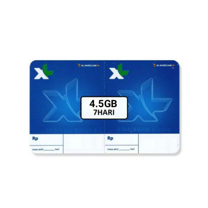 VOUCHER XL 4.5GB