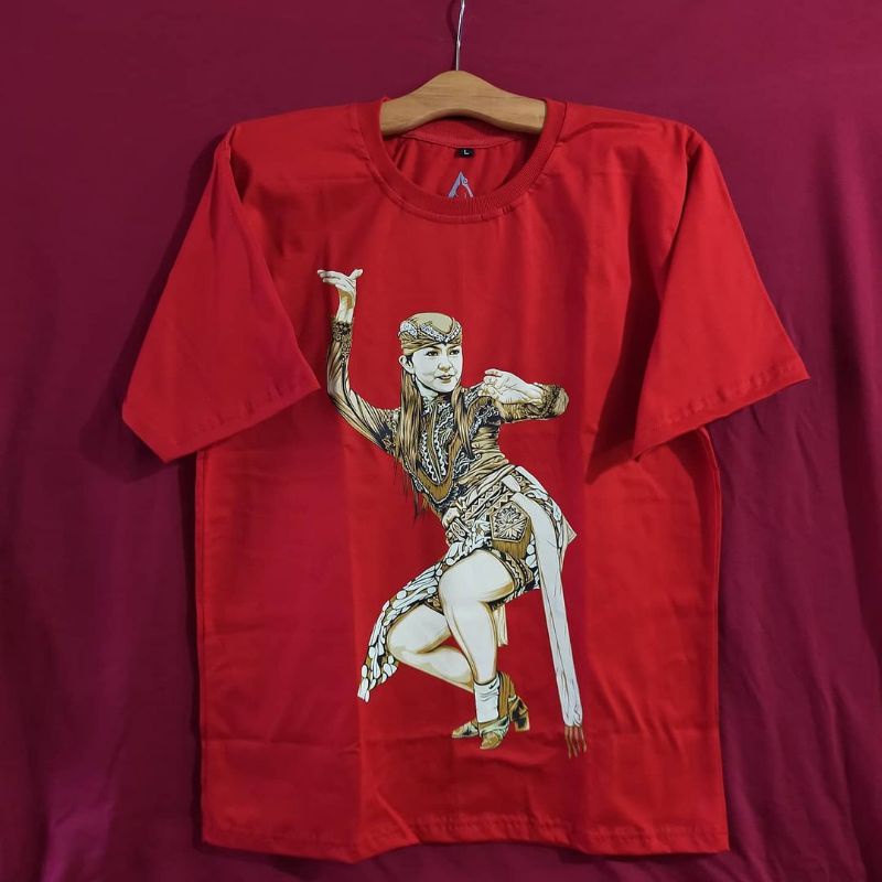 kaos jatil reog / kaos budaya reyog reog ponorogo /ganong/warok/barong/reyog/jaranan/jatil/kaos murah