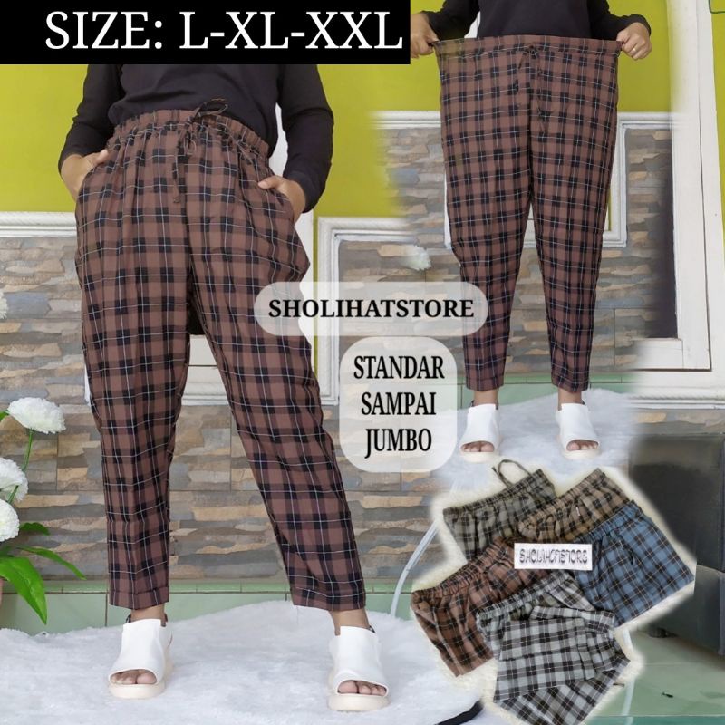 ZARA PANTS SIZE L XL XXL JUMBO / BAGGY PANTS WANITA KOTAK SIZE L XL SAMPAI JUMBO XXL / CELANA ZARA WANITA JUMBO / ZARA PANTS SIZE L XL SAMPAI JUMBO XXL / CELANA LUNA KOTAK JUMBO BAHAN SEMI WOLL PREMIUM / LINEN PANTS HIGH WAIST / BAGGY PANTS KOTAK JUMBO