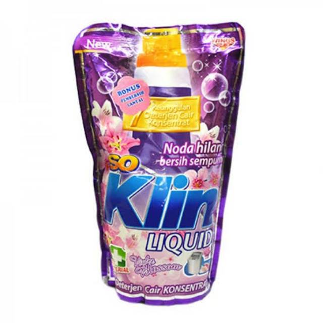 PROMO  So klin cair violet blossom 800ml