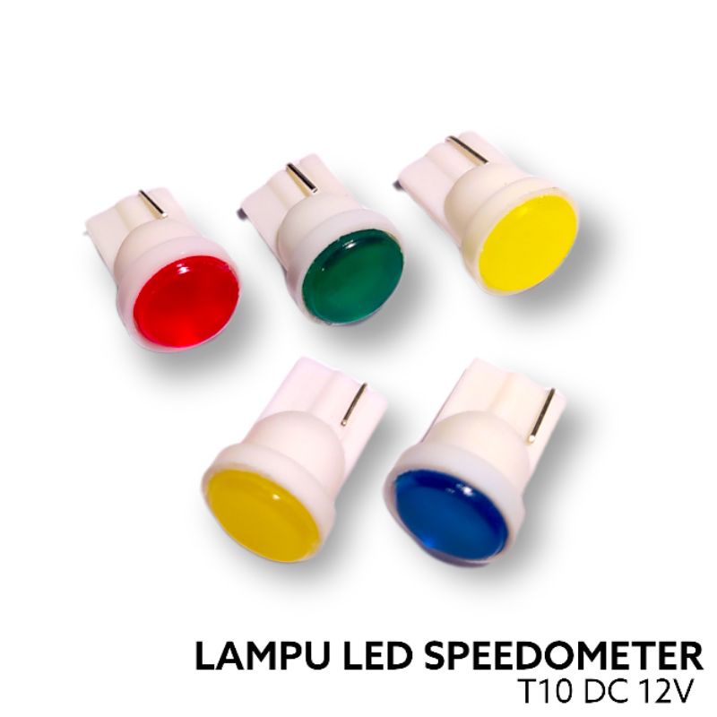 Lampu Speedometer / Led Speedo T10 Motor Mobil / Bohlam Sein Spidometer Kecil Gepeng Satuan