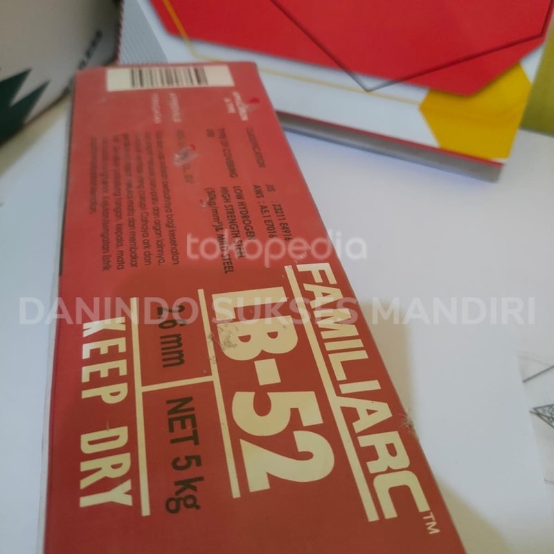 KOBE STEEL LB 52 / Kawat Las Listrik 2,6 MM / Welding Electrodes