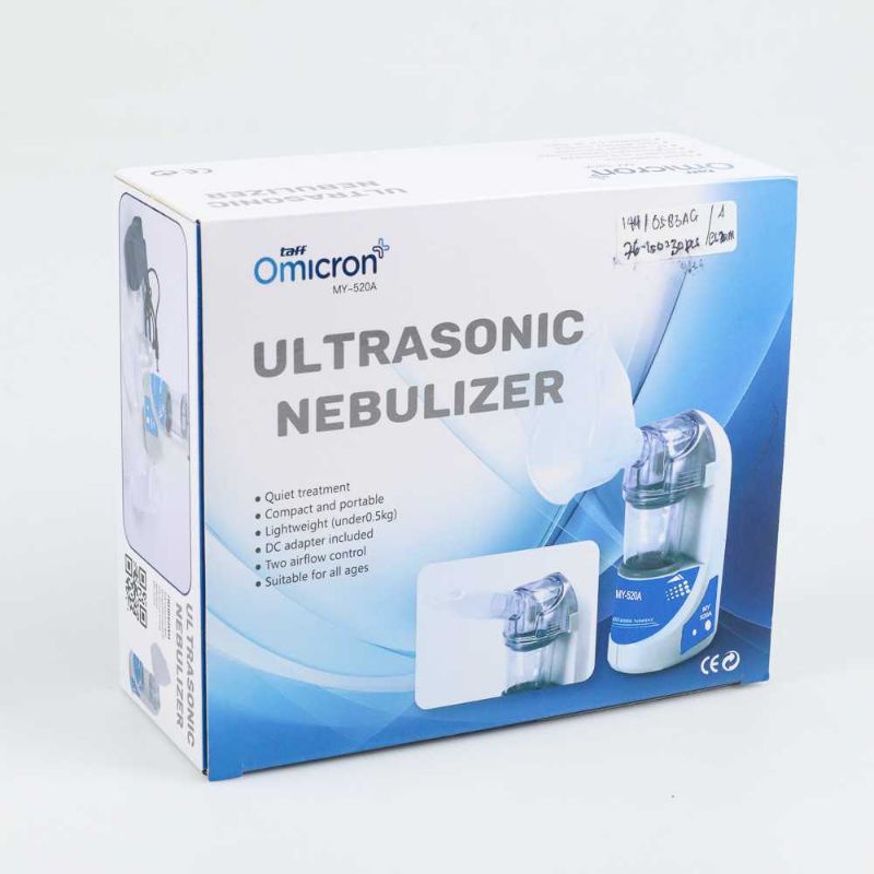 TaffOmicron Terapi Pernapasan Ultrasonic Inhale Nebulizer - MY-520A