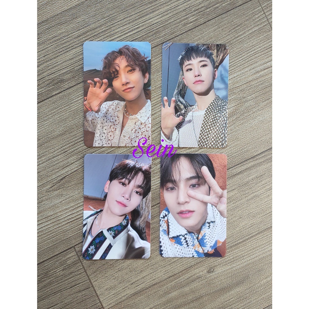 Pc Photocard Mingyu Hoshi Horanghae Joshua Boo Seungkwan Ray Version Fts Face The Sun Seventeen