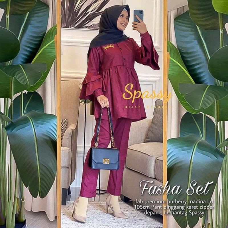 FASHA SET ORI BORDIR SPASSY