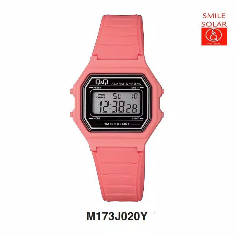 Q&amp;Q Jam Tangan QNQ Arloji Wanita Digital Fashion Elegant QQ M173 M173J Original Water Resist