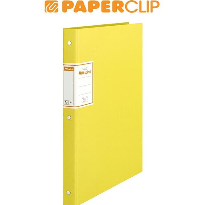 

FILE NOTE A4 MARUMAN ART SPIRAL F486-04 YELLOW