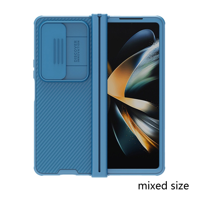 Nillkin Flip Case Handphone Anti Gores Untuk Galaxy Zfold 4 5G