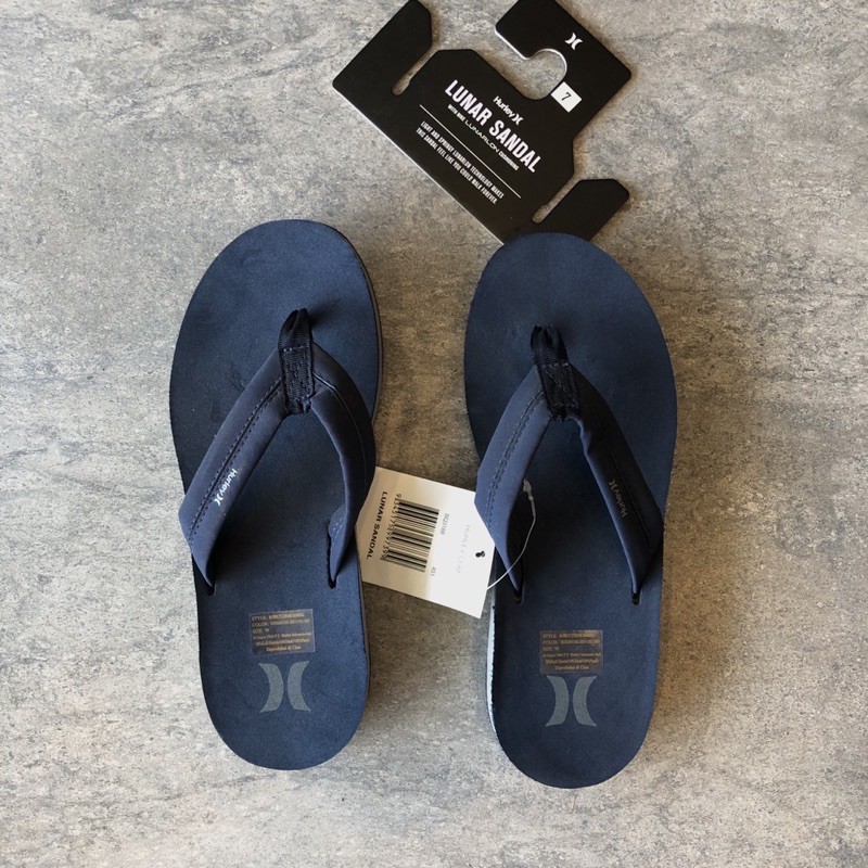 Diskon  Sandal Hurley Lunar Navy ORIGINAL BERGARANSI PLANET SURF