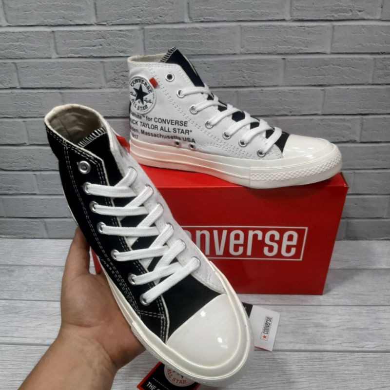 converse x off white two tone